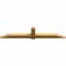 Ekena Millwork Eugene Rough Sawn Timber Gable Bracket, Western Red Cedar, 96"W x 20"H x 4"D x 6"F, 5/12 Pitch GBW096X20X0406EUG00RWR - alternate 5